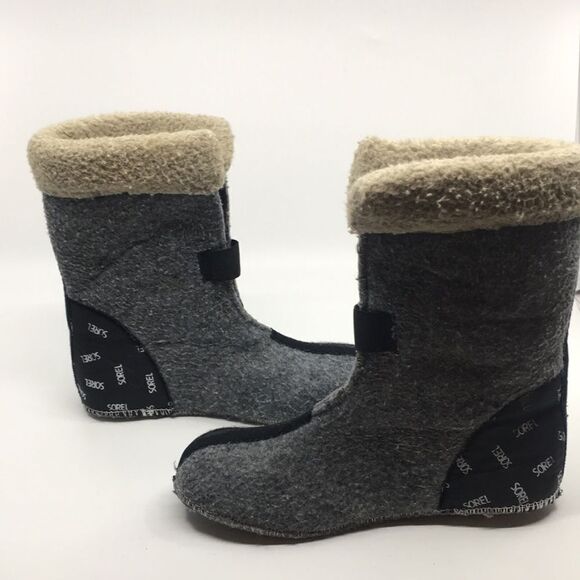 Sorel Snow Boots Liner Insert Sz 3 - Picture 6 of 15